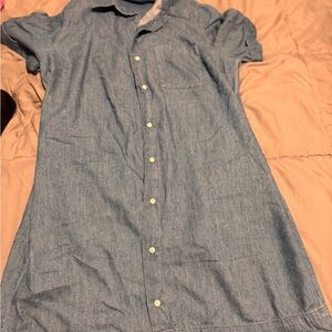 Old Navy Denim Shirt Dress